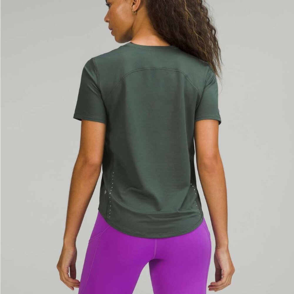 Lululemon High Neck Running and Training T-Shirt